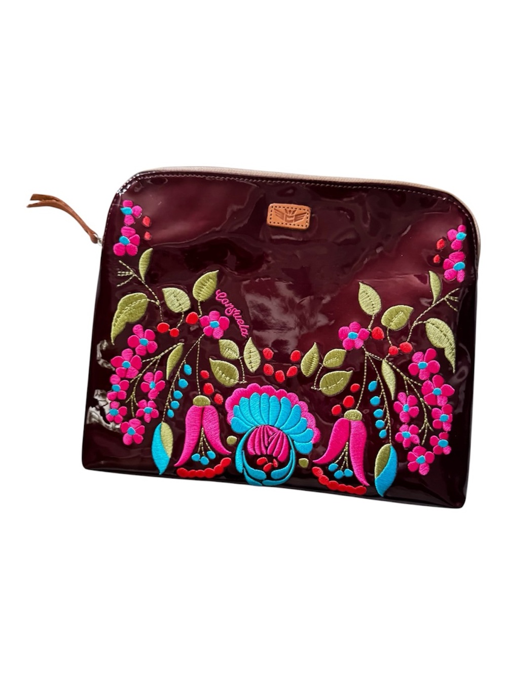 Consuela Wine Valentina Portfolio Clutch